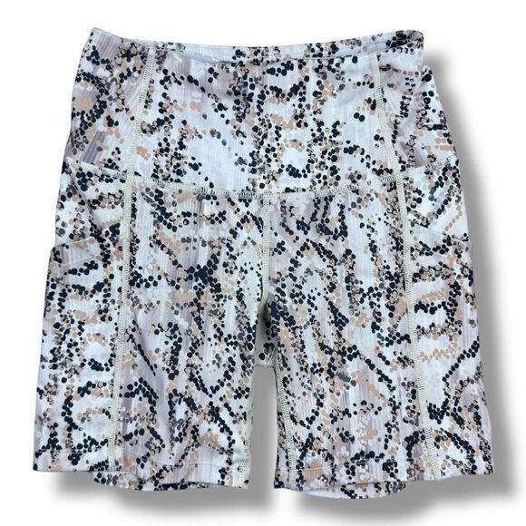 Zella Polka Dot Pocket Compression Shorts Sz XS - Picture 1 of 11